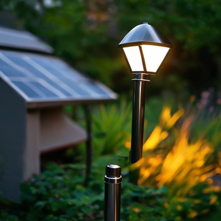 Solar Garden Light Set
