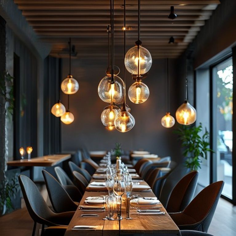 Glass Pendant Light
