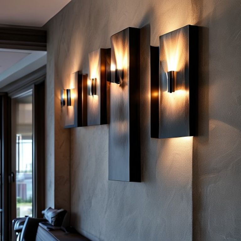 Modern Wall Sconce Pair